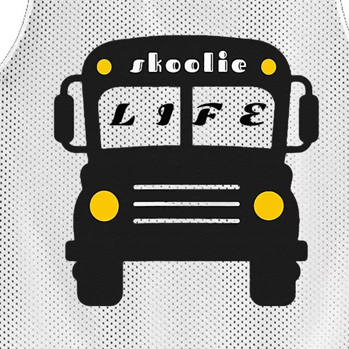 Skoolie life fashions Mesh Reversible Basketball Jersey Tank