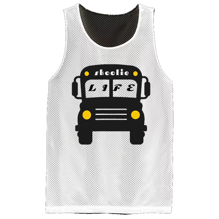 Skoolie life fashions Mesh Reversible Basketball Jersey Tank