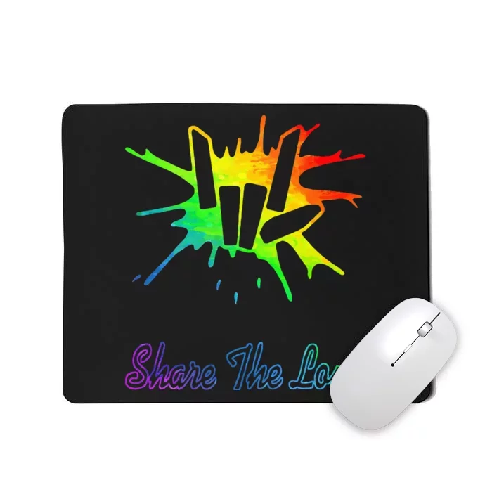 Share Love For Kids And Mousepad