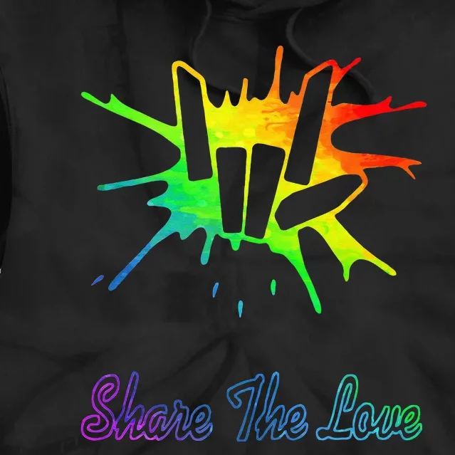 Share Love For Kids And Tie Dye Hoodie