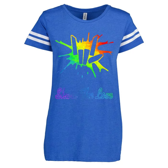 Share Love For Kids And Enza Ladies Jersey Football T-Shirt