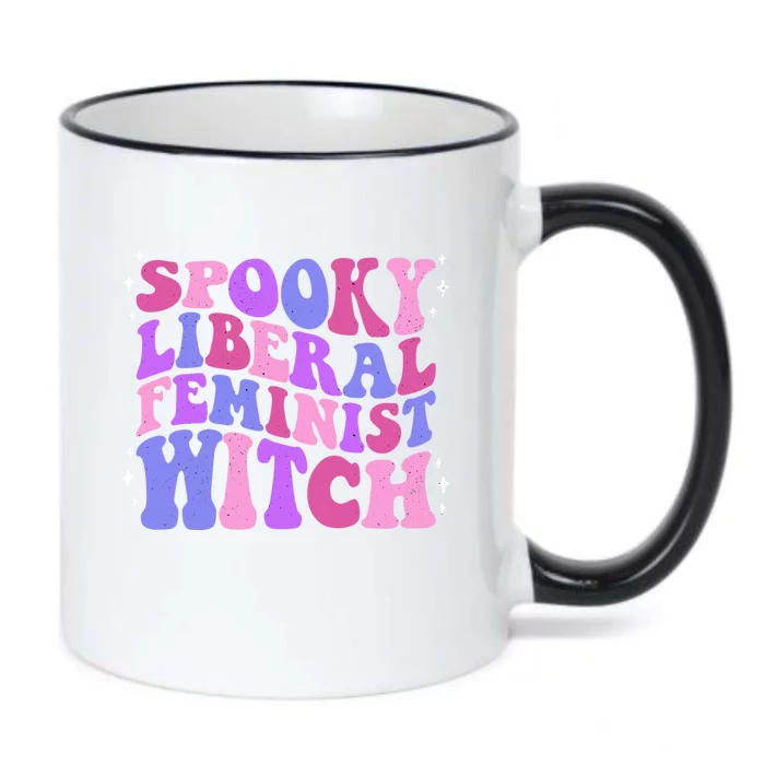 Spooky Liberal Feminist Witch Fall Rights Prochoice Meaningful Gift Black Color Changing Mug