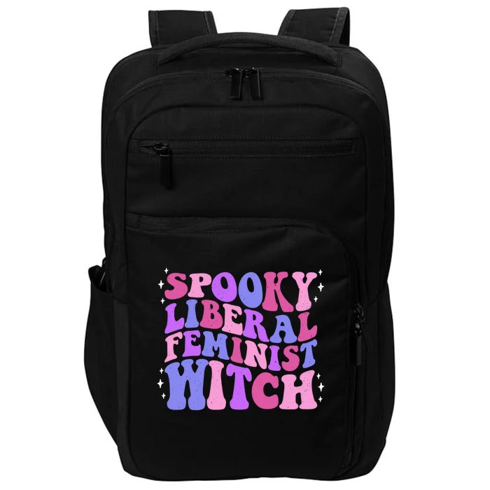 Spooky Liberal Feminist Witch Fall Rights Prochoice Meaningful Gift Impact Tech Backpack