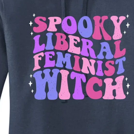 Spooky Liberal Feminist Witch Fall Rights Prochoice Meaningful Gift Women's Pullover Hoodie