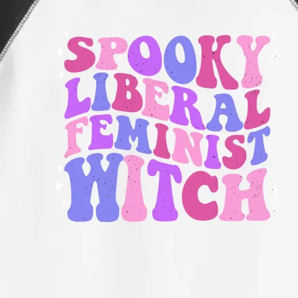 Spooky Liberal Feminist Witch Fall Rights Prochoice Meaningful Gift Toddler Fine Jersey T-Shirt