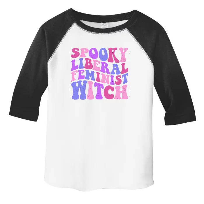 Spooky Liberal Feminist Witch Fall Rights Prochoice Meaningful Gift Toddler Fine Jersey T-Shirt