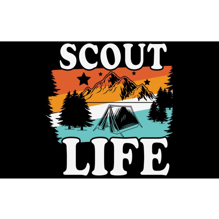 Scout Life Funny Scouting Lovers Camping Scout Vintage Bumper Sticker