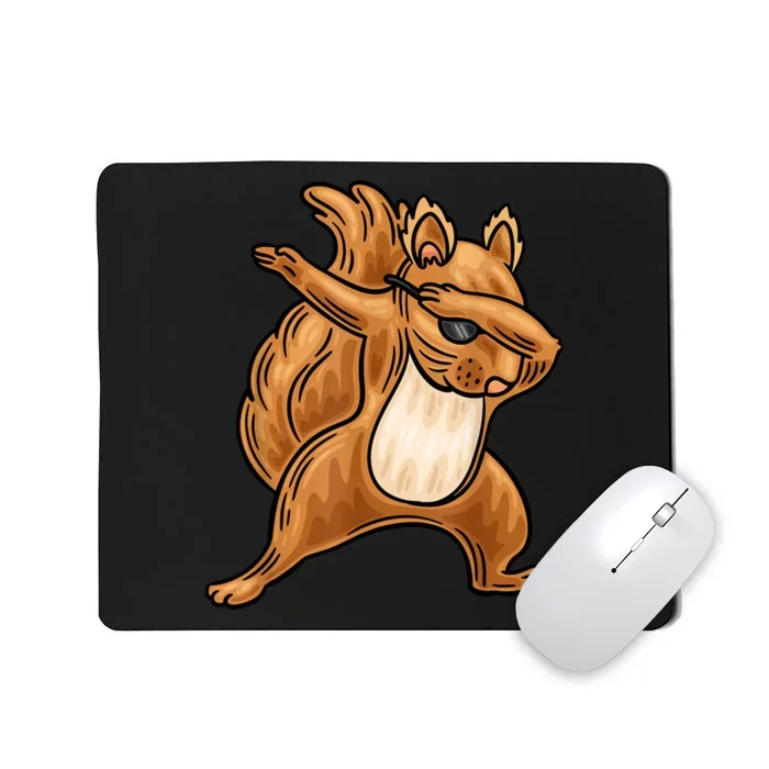 Squirrel Lover Funny Squirrel Dabbing Squirrel Dab Mousepad