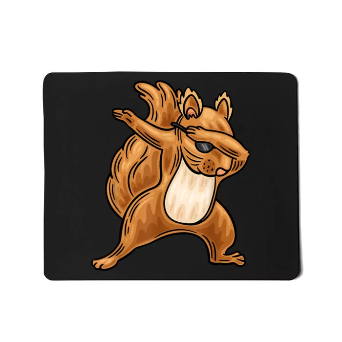 Squirrel Lover Funny Squirrel Dabbing Squirrel Dab Mousepad