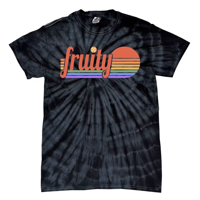 Subtle Lgbt Fruity Sapphic Tie-Dye T-Shirt