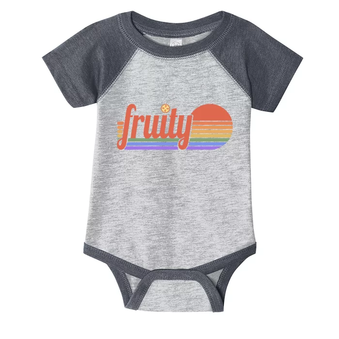 Subtle Lgbt Fruity Sapphic Infant Baby Jersey Bodysuit