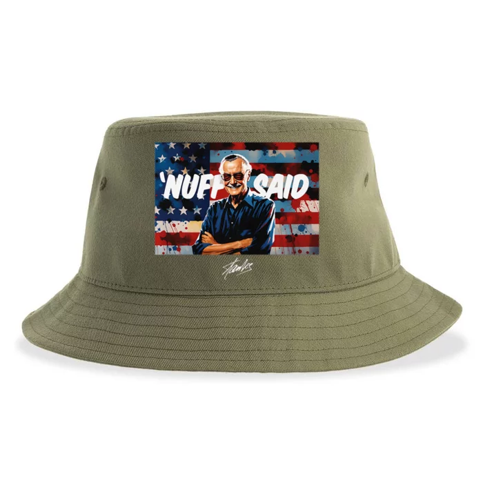 Stan Lee Flag Premium Sustainable Bucket Hat