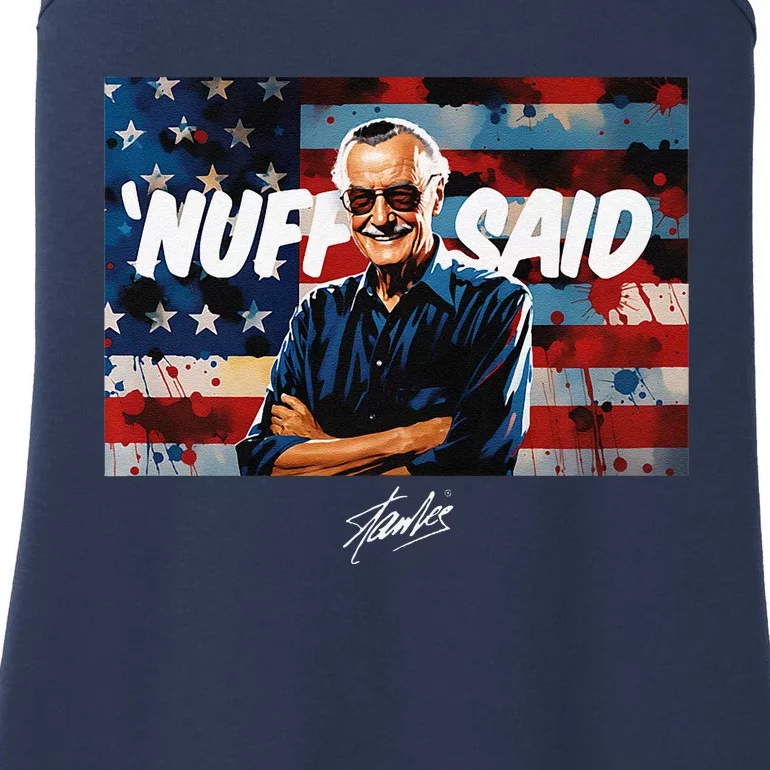 Stan Lee Flag Premium Ladies Essential Tank