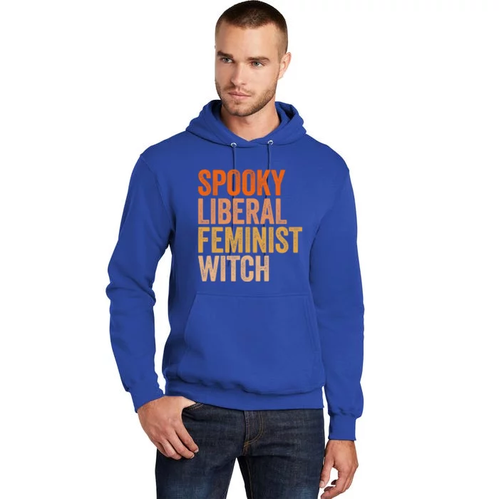 Spooky Liberal Feminist Witch Feminist Halloween Costume Cute Gift Tall Hoodie