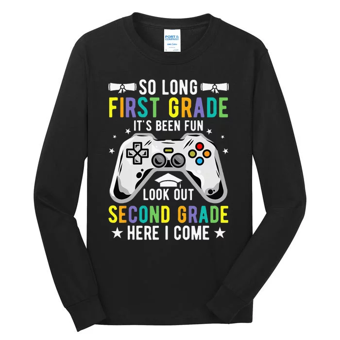 So Long First Grade second Grade Here I Come Graduation Tall Long Sleeve T-Shirt