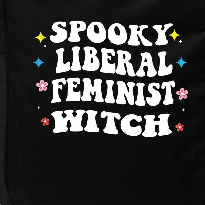 Spooky Liberal Feminist Witch Pro Choice Feminist Costume Gift Impact Tech Backpack