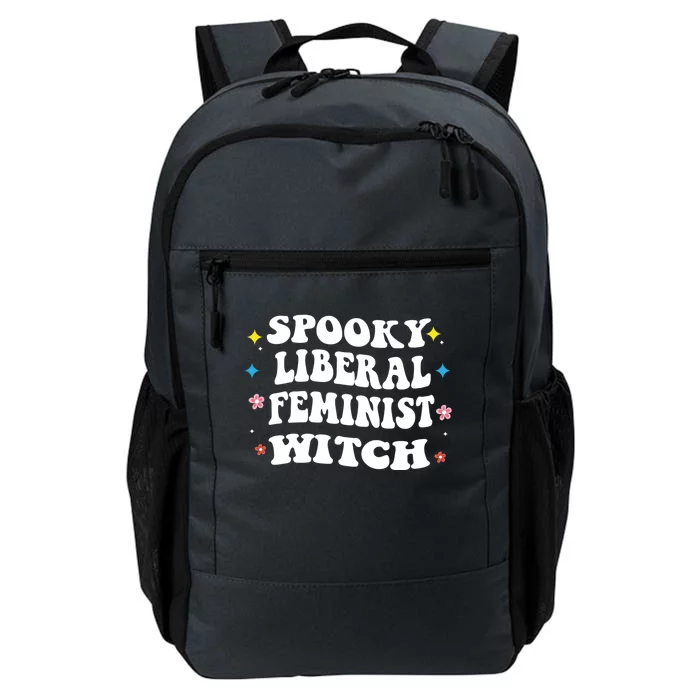 Spooky Liberal Feminist Witch Pro Choice Feminist Costume Gift Daily Commute Backpack