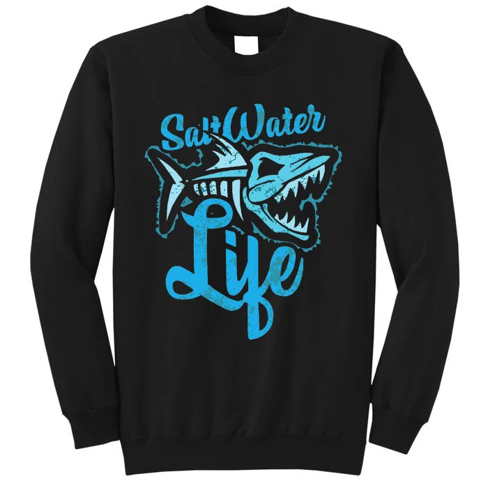 Saltwater Life Fishing Sweatshirt