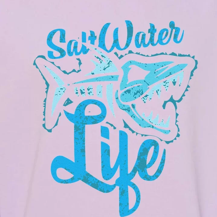 Saltwater Life Fishing Garment-Dyed Sweatshirt