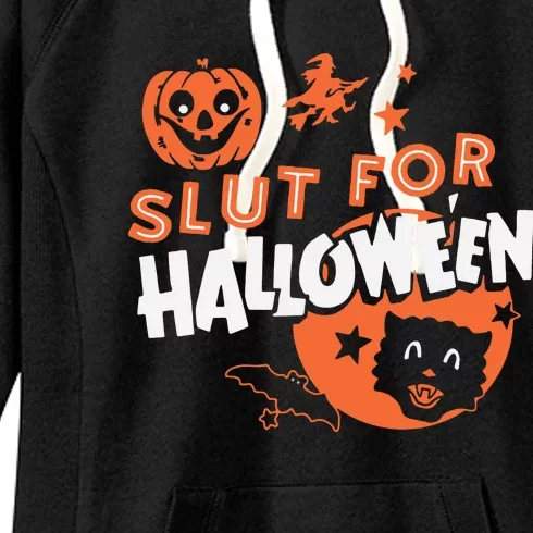 S Lut For Halloween Women's Fleece Hoodie