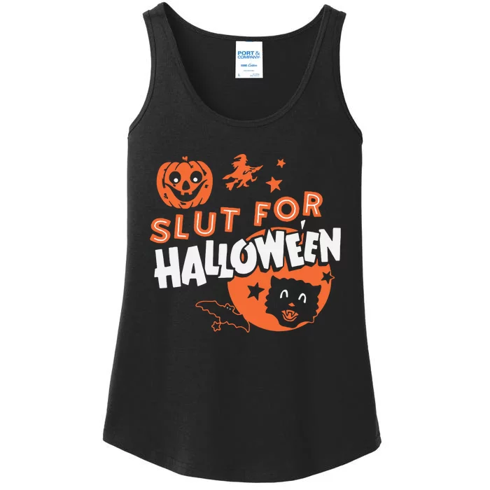 S Lut For Halloween Ladies Essential Tank