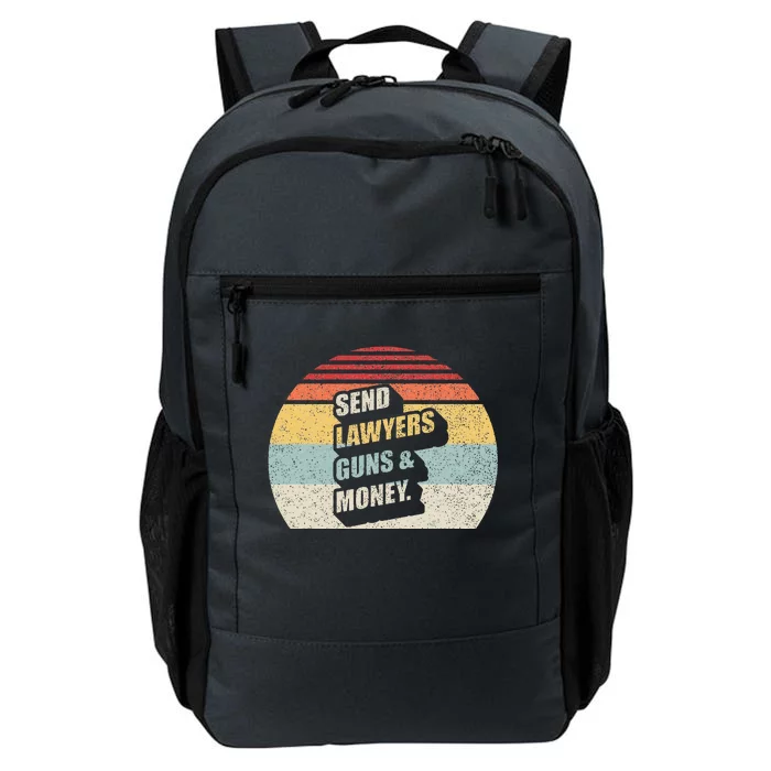 Send Lawyers Guns And Money Daily Commute Backpack