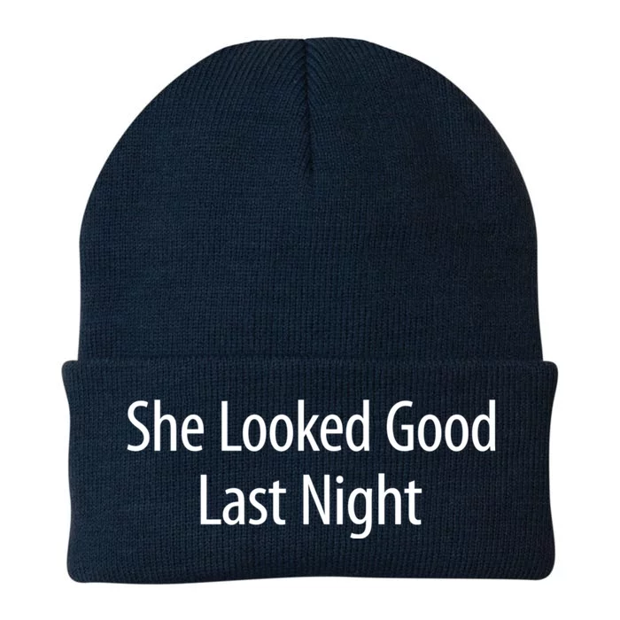 She Looked Good Last Night Knit Cap Winter Beanie