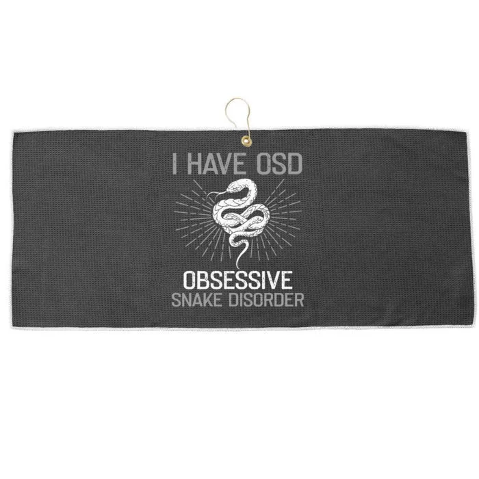 Snakes Lover Gifts Reptiles Corn Ball Python Pet Love Pet Large Microfiber Waffle Golf Towel