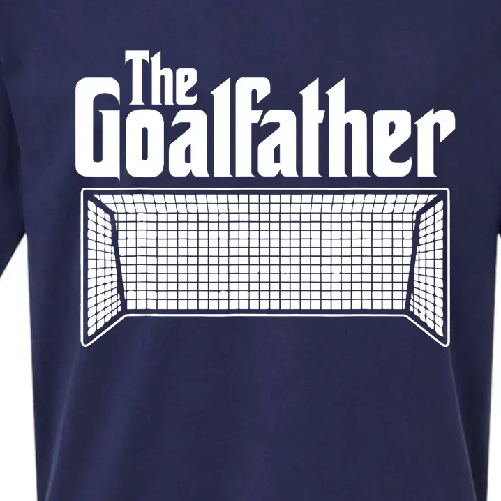 Soccer Lover | Goalkeeper | Goalie | The Goal-Father Sueded Cloud Jersey T-Shirt