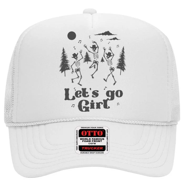 Shania Lets Go Girl Queen Of Me Tour High Crown Mesh Trucker Hat