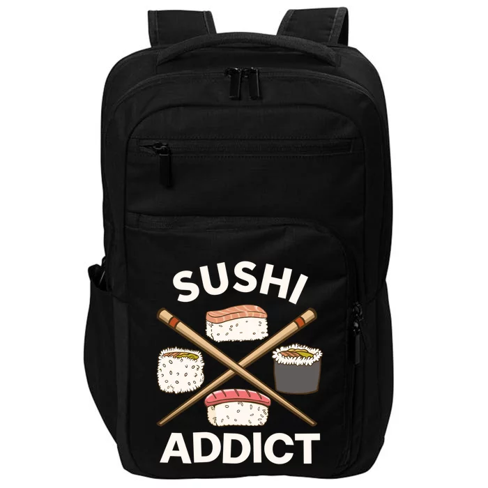 Sushi Lover Gift Impact Tech Backpack