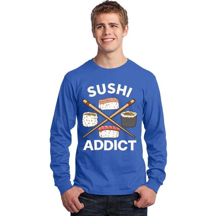 Sushi Lover Gift Tall Long Sleeve T-Shirt