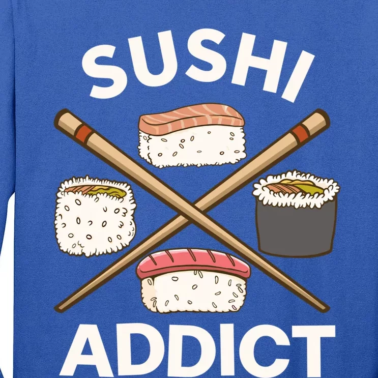 Sushi Lover Gift Tall Long Sleeve T-Shirt