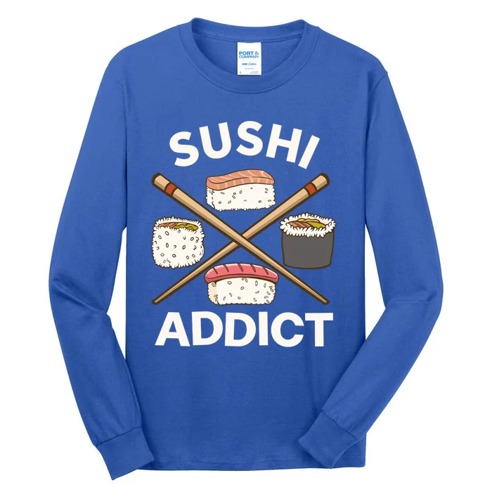 Sushi Lover Gift Tall Long Sleeve T-Shirt