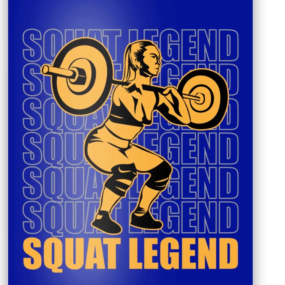 Squat Legend Gym Squat Powerlifting Cute Gift Poster