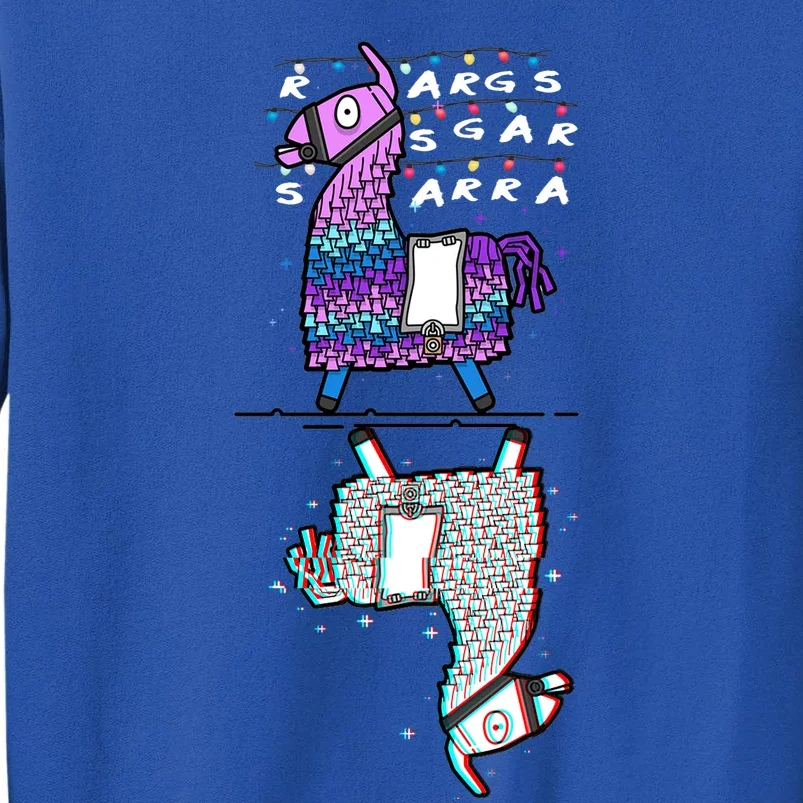 Stranger Lama Glitch Tall Sweatshirt