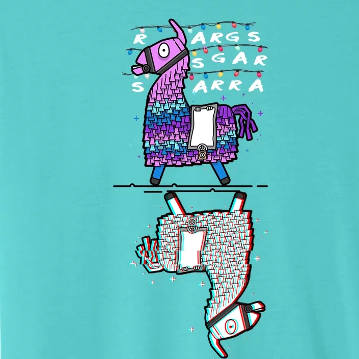 Stranger Lama Glitch ChromaSoft Performance T-Shirt