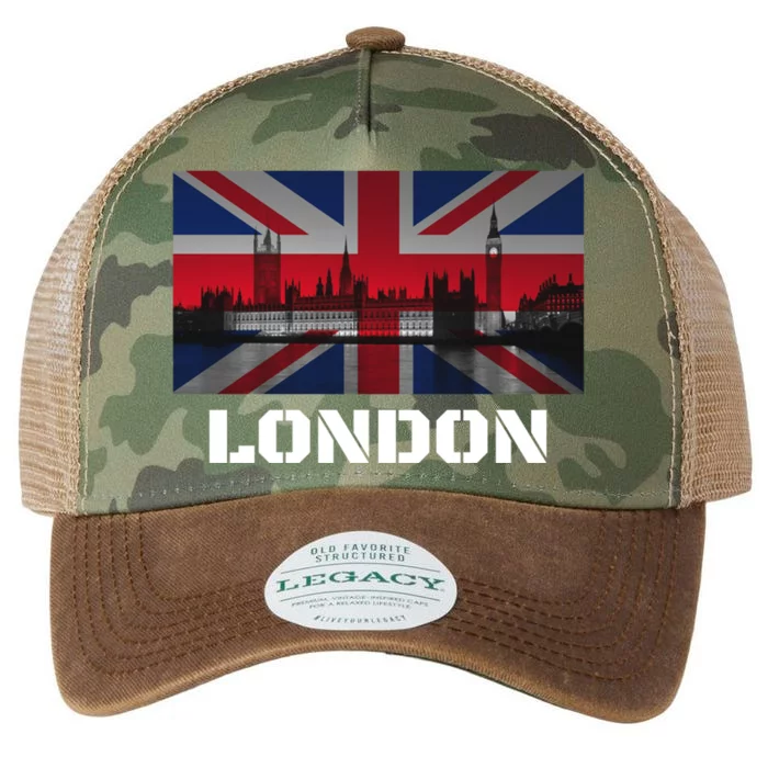 Souvenir London Gift City Vintage Uk Flag British Hoody Legacy Tie Dye Trucker Hat