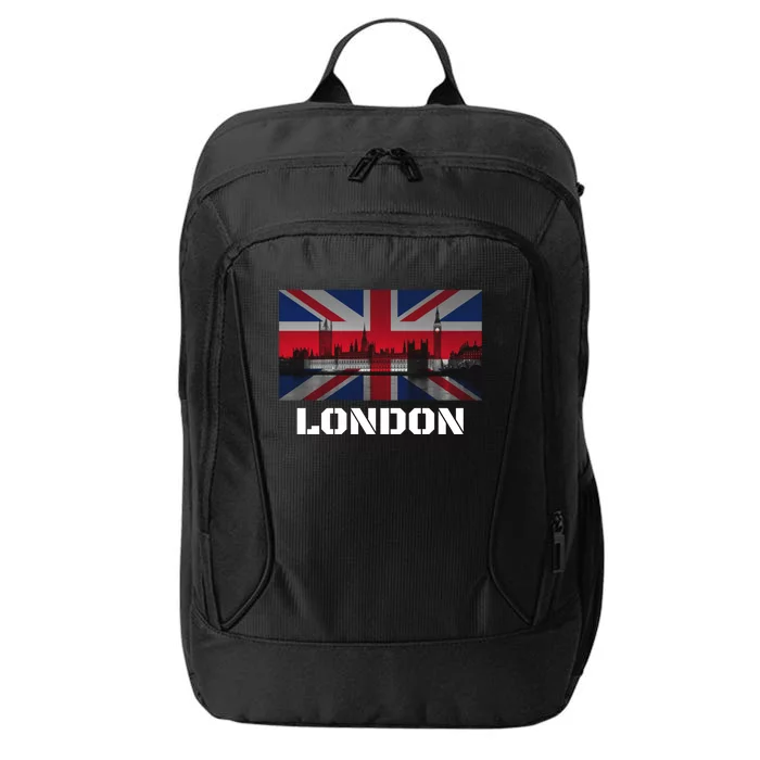 Souvenir London Gift City Vintage Uk Flag British Hoody City Backpack