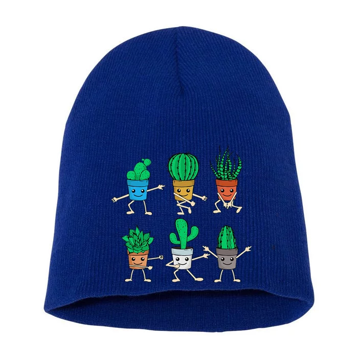 Succulent Lover Gardener Plant Lover Women Gardening Cactus Short Acrylic Beanie