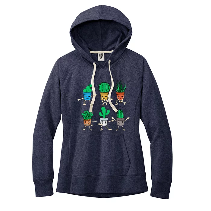 Succulent Lover Gardener Plant Lover Women Gardening Cactus Women's Fleece Hoodie