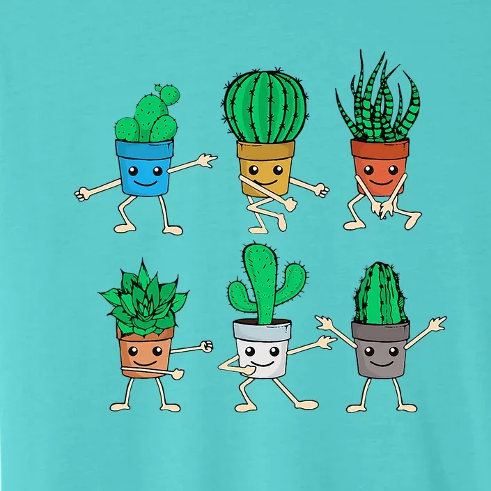 Succulent Lover Gardener Plant Lover Women Gardening Cactus ChromaSoft Performance T-Shirt