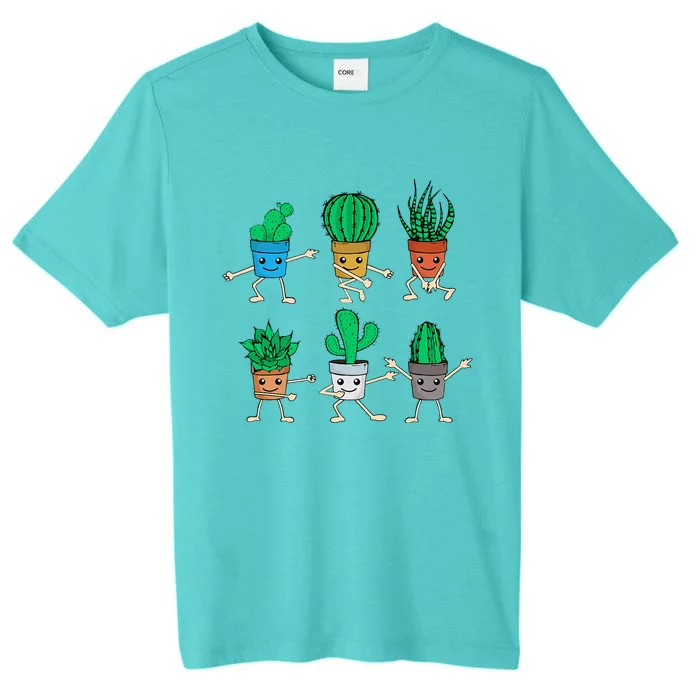 Succulent Lover Gardener Plant Lover Women Gardening Cactus ChromaSoft Performance T-Shirt