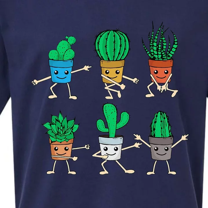 Succulent Lover Gardener Plant Lover Women Gardening Cactus Sueded Cloud Jersey T-Shirt