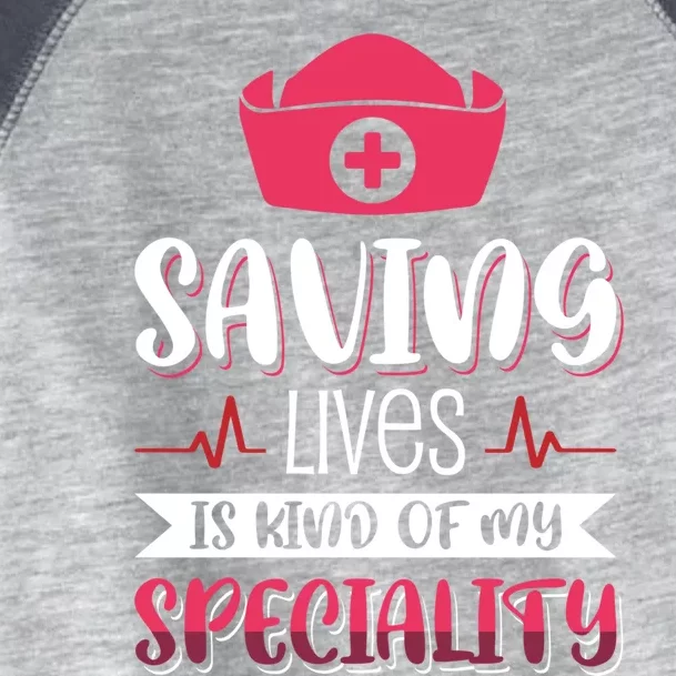 Saving Lives Gift Toddler Fine Jersey T-Shirt