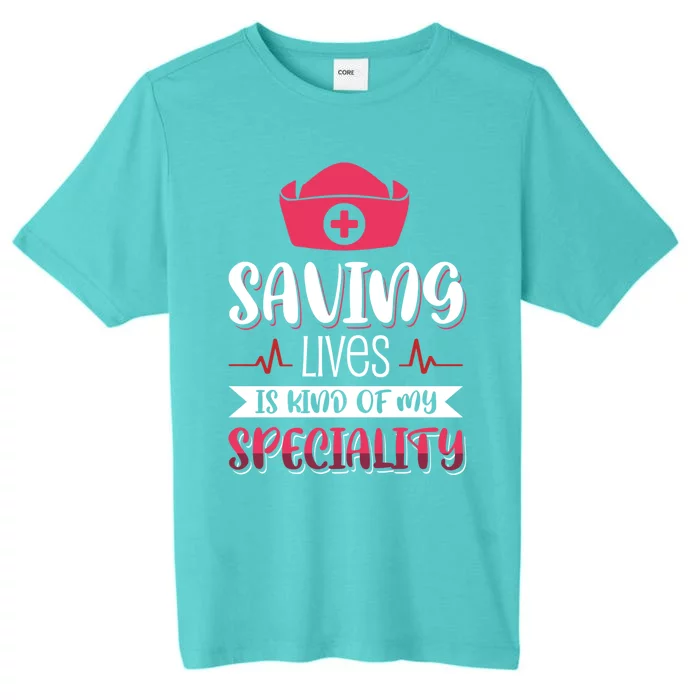 Saving Lives Gift ChromaSoft Performance T-Shirt