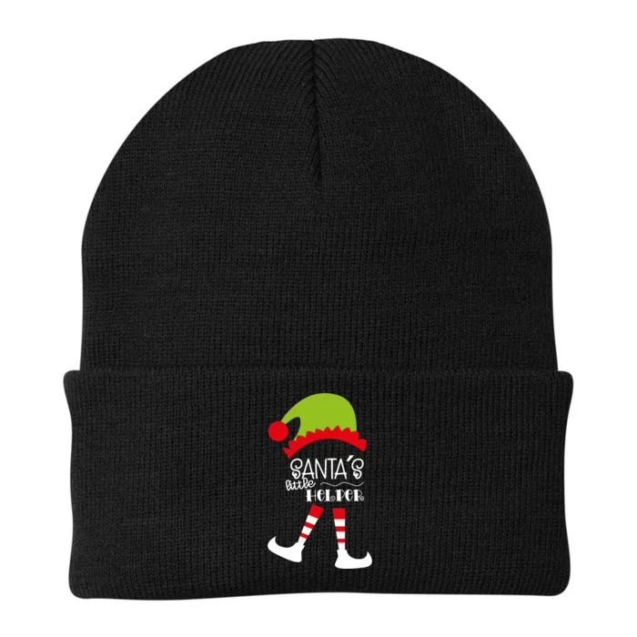 Santas Little Helper Elf Holiday Knit Cap Winter Beanie