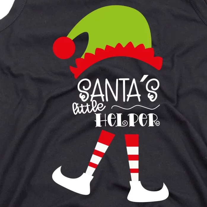 Santas Little Helper Elf Holiday Tank Top