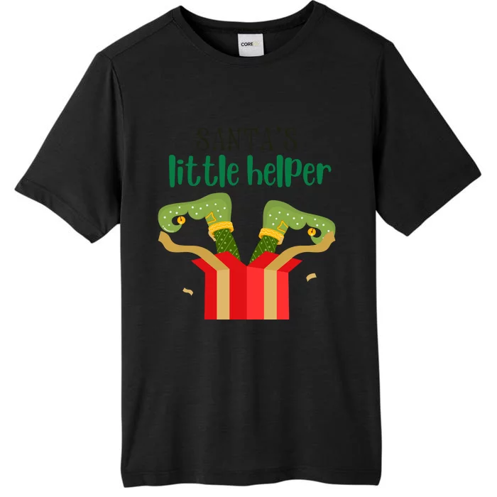 Santas Little Helper Christmas Kids Christmas Clothes Kids Christmas Outfitc ChromaSoft Performance T-Shirt