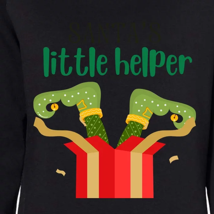 Santas Little Helper Christmas Kids Christmas Clothes Kids Christmas Outfitc Womens California Wash Sweatshirt